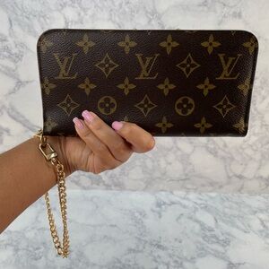Louis Vuitton Insolite Wallet and chain ✅12 Card slots